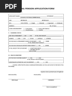 Senior Citizen Social Pension Application | PDF | Politics | Social Science