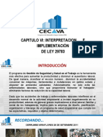 Capitulo Vi - Interpretación e Implementación Del SGSST - Ley 29783 PDF