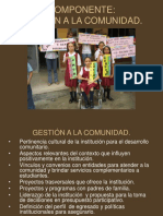 Proyecto Agestion A La Comunidad