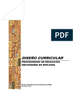 Disenio Curricular Biologia 2010 PDF