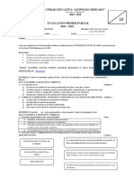 Evaluación Primer Quimestre