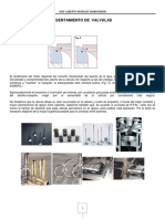 Asentamiento de Valvulas