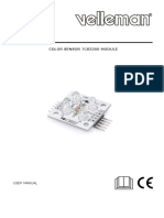 Velleman Color Sensor Tcs3200 Datasheet1