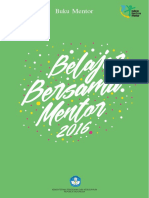 Buku Belajar Bersama Mentro - Untuk Mentor