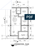 Foundation Plan: T & B Master'S Bedroom