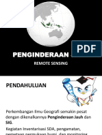 PENGINDERAAN JAUH