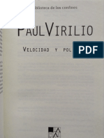 Paul Virilio - Velocidad y Politica PDF