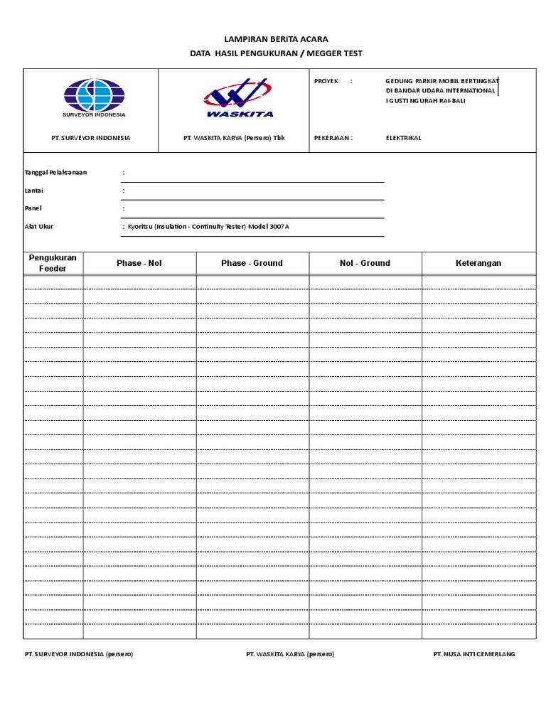 Form Test Grounding PDF Indonesia Politics Of Indonesia