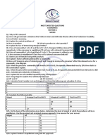 Most Expected Questions Economics Section A Micro