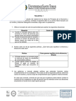 Taller 1 Principios Sistemas Modelos Económicos PDF