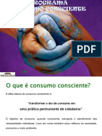 Cartilha Consumo Consciente