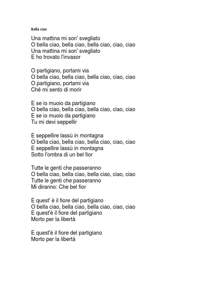 Bella Ciao