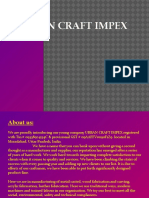 URBAN CRAFT IMPEX About Page