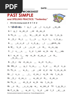 Spell Missing Letters Pdf Semiotics Learning
