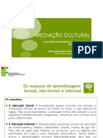 A Formação Da Ações Educativas em Museus e o Ensino Da Arte PDF