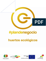 Huertos ecológicos: análisis y plan de negocio