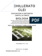 Biología bachillerato CLEI guía