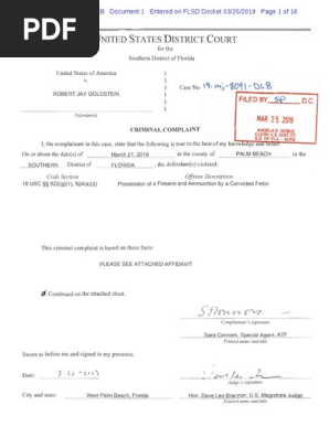 Goldstein Complaint