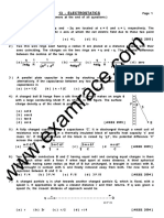 Electrostatics Multiple Choice Questions