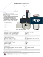 Electroerosionadora de Penetracion ZNC P-54 Folleto