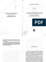 CASTRO, Iná. O Mito Da Necessidade - Discurso e Prática Do Regionalismo Nordestino. 1992