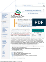 Dia Mundial Da Agua-Wikipedia A Enciclopedia Livre