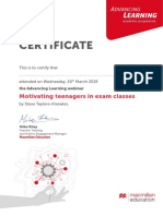 AL Certificate Webinar Steve Taylore-Knowles PDF