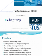 Chapter 3 the Market for Foreign Exchange (FOREX)