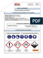 MSDS Ac Clorhidrico