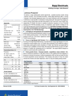 Bajaj Electrical Company Report 29.02.08