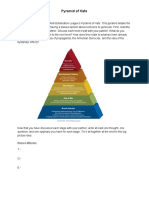 Pyramid of Hate Graphic Organizer