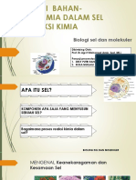 Kelompok 1 Orientasi Bahan Kimia Sel Dan Reaksi Kimiawi Sel