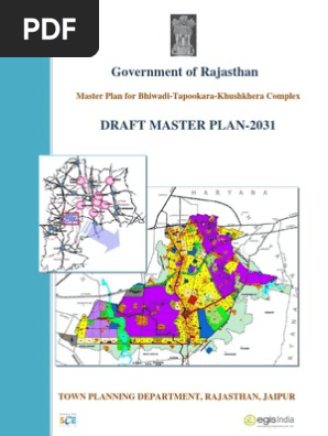 Uit Udaipur Master Plan 2031 Map Ad Draft Btk Master Plan-2031 | Pdf | Water Resources | Infrastructure