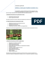 Análisis Económico de Aprovechamiento Agroforestal Sexto Intermach