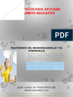 NEUROPSICOLOGIA APLICADA AL AMBITO EDUCATIVO 3er. MODULO