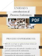 Unidad 5 Introduccion Al Proceso Enfermero PDF