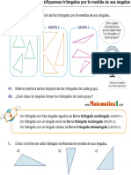 Clasificacion de Los Triangulos Por La Medida de Sus Angulos