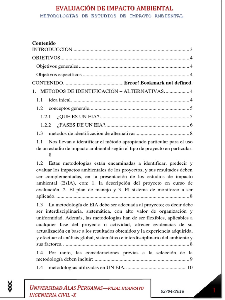 Trabajo Final Impacto 13 | PDF | Evaluación de impacto ambiental ...