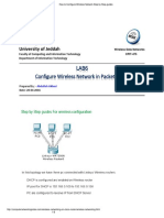 How to Configure a Wireless Network in Packet Tracer