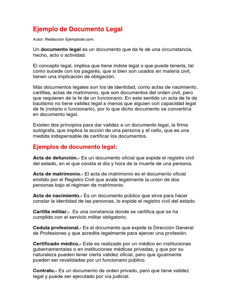 DOCUMENTO LEGAL DEFINICION visual data 7