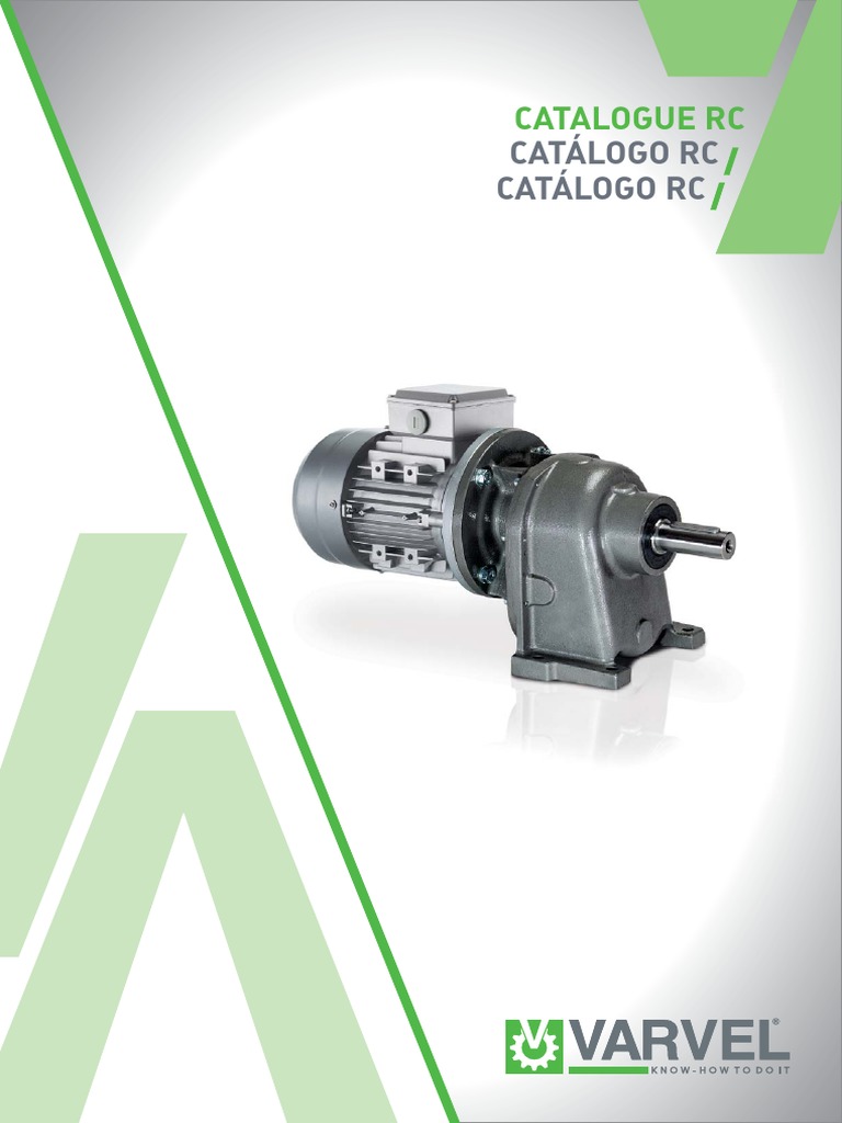 Catálogo de Reductores Varvel 2023 | PDF | Ingeniería mecánica | Naturaleza