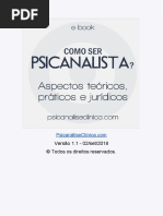 eBook Como Ser Psicanalista