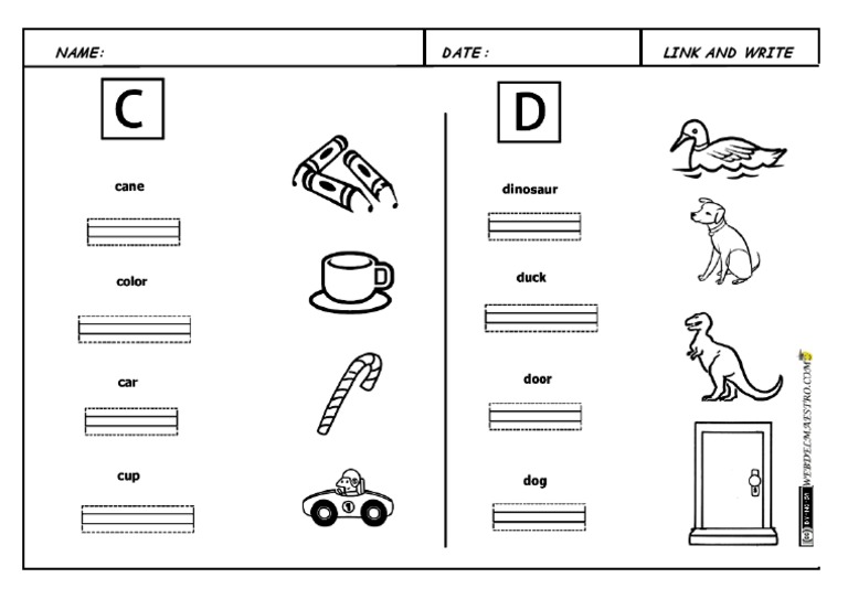 Letras C y D PDF | PDF