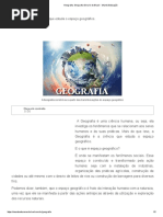 Geografia. Geografia Geral e Do Brasil - Mundo Educação
