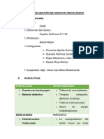 Proyecto de Gestión de Servicio Psicológico