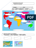 Prueba Historia y Geografia 3° Unidad 1