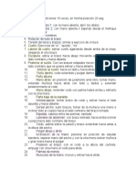 Rutina de calentamiento para contrabajo y bajo eléctrico.