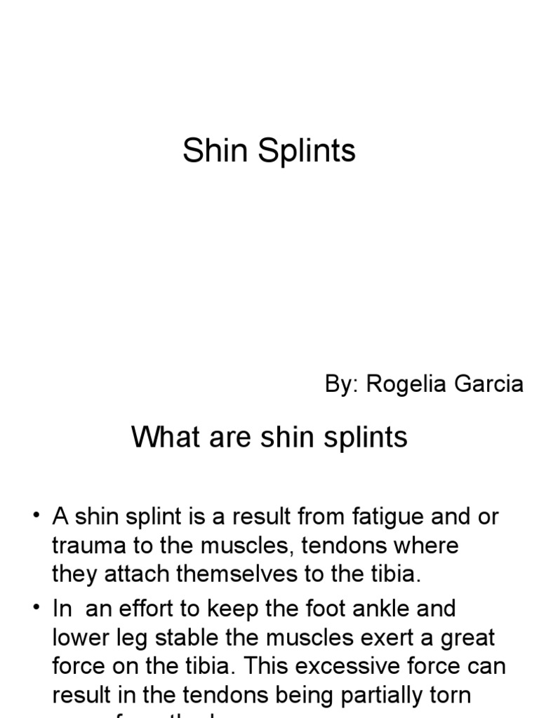 Understanding and Preventing Shin Splints | PDF