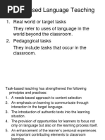 Task-Based Language Teaching