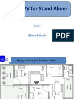 Design PV For Stand Alone